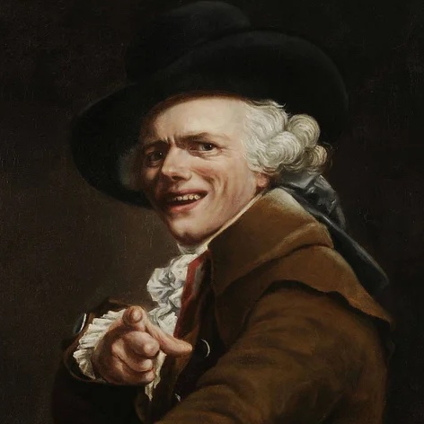 picture of a person who lived in the olden days